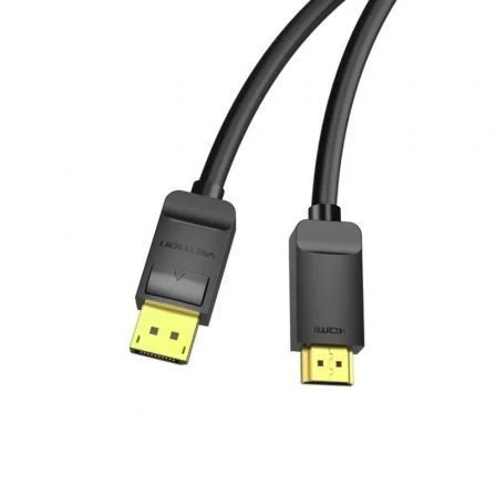 Vention Cable Conversor DisplayPort Macho a HDMI Macho 2m Negro